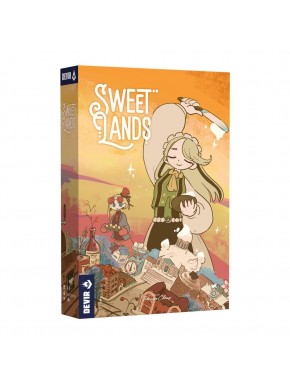 Caja del juego de mesa Sweet Lands de Devir