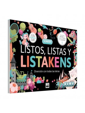 Caja del juego de mesa Listos, Listas y Listakens Junior
