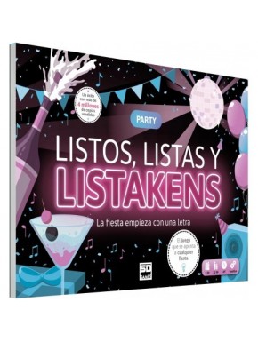 Juego de mesa Listos, Listas y Listakens Party con 32 categorías