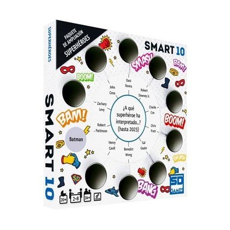 Extension Superhéros pour le jeu SMART 10