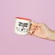 Taza cerámica Snoopy con diseño de amor 350 ml