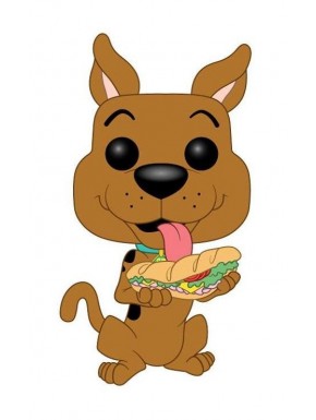 Figura POP! de Scooby Doo con sándwich de vinilo, 9 cm