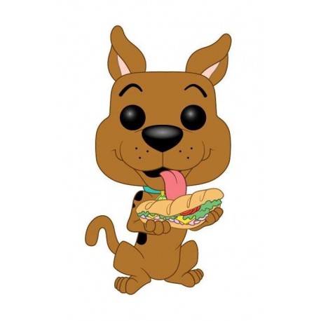 Figura POP! de Scooby Doo con sándwich de vinilo, 9 cm