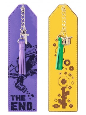 Set de 2 puntos de libro Minecraft Bee y Ender Dragon