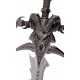 Épée Frostmourne de Warcraft avec détails gravés