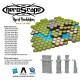 Jogo de tabuleiro Heroscape Age of Annihilation com miniaturas e terrenos