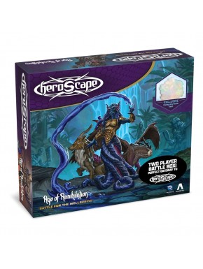 Caixa do jogo de tabuleiro Heroscape Battle for the Wellspring