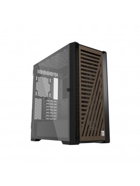 Caja de ordenador Phoenix Artisan Noble con frontal de madera