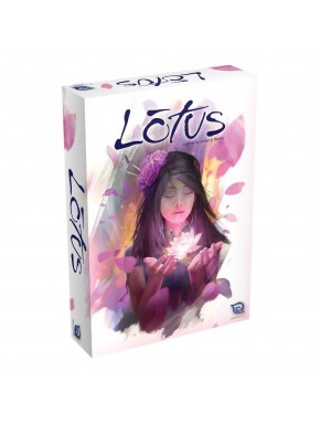 Boîte et composants du jeu Lotus par Renegade