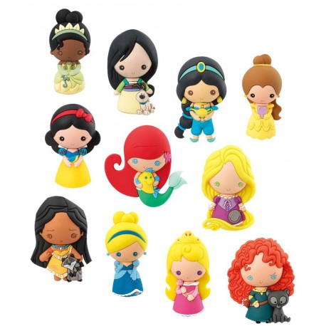 Mini figuras llavero sorpresa Princesas Disney