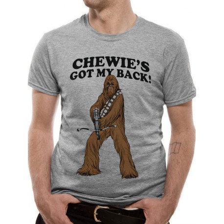 Camiseta Star Wars Chewie Got My Back