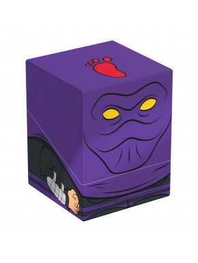 Caja coleccionable morada de FootClan de TMNT para cartas