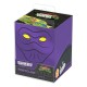 Caja coleccionable morada de FootClan de TMNT para cartas
