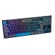 Teclado Phoenix Royal mecánico con teclas PBT negras