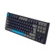 Teclado Phoenix Royal mecánico con teclas PBT negras