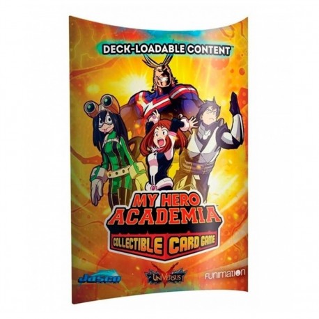 Pack de cartas Deck-Loadable Content Wave 1 de My Hero Academia