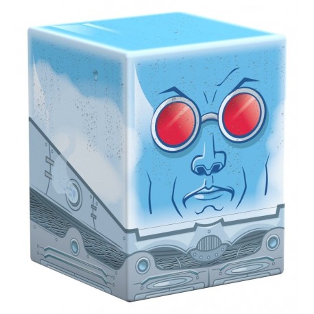 Caja coleccionable Mr. Freeze Batman azul con lentes rojos