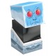 Caja coleccionable Mr. Freeze Batman azul con lentes rojos