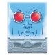 Caja coleccionable Mr. Freeze Batman azul con lentes rojos