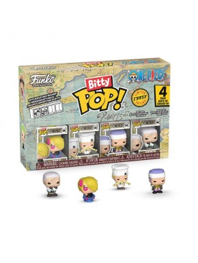 Pack de 4 figuras Bitty POP! One Piece Sanji 2,5 cm