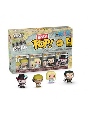 Pack de 4 figuras Bitty POP! One Piece Funko