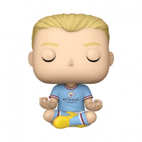 Figura Funko POP! Erling Haaland del Manchester City meditando