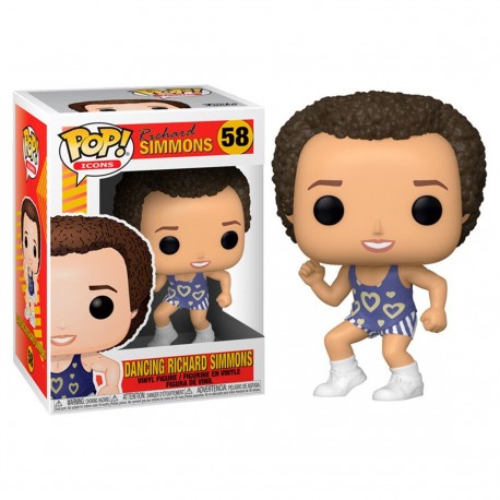 Figura Funko Pop Richard Simmons 9 cm vinilo