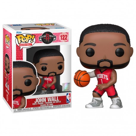 Figura Funko Pop de John Wall con uniforme de los Houston Rockets