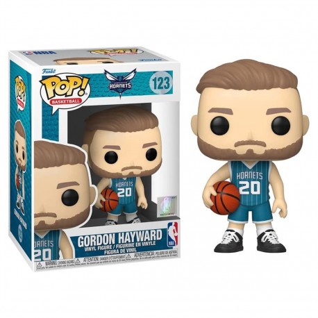 Figura Funko Pop de Gordon Hayward con uniforme de los Hornets