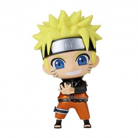 Figura de Naruto Uzumaki de 10 cm en pose dinámica