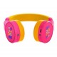 Auriculares Energy Sistem LoL&Roll Pop en color rosa y amarillo