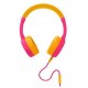 Auriculares Energy Sistem LoL&Roll Pop en color rosa y amarillo