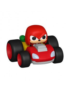 Figura de Knuckles en automóvil de carrera, 5 cm, Sonic