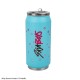 Termo Soda Pop 400ml KPop Demon Hunters, color azul