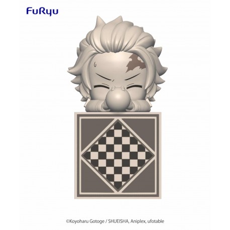 Figura Tanjiro Kamado Kimetsu no Yaiba en base de ajedrez