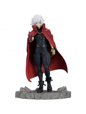Figurine de Tomura Shigaraki de 22,5 cm, cape rouge.