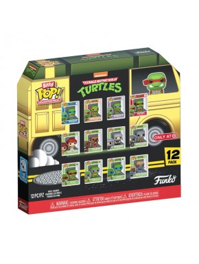 Pack figuras Tortugas Ninja Bitty POP! Funko
