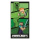 Serviette Minecraft avec personnages, 140x70 cm coton.