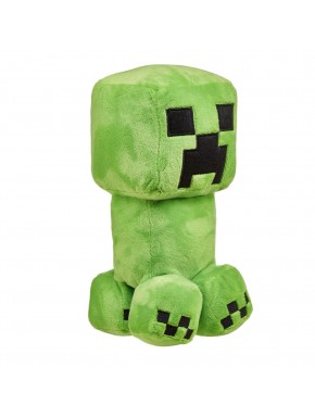 Peluche Creeper verde de Minecraft de 23 cm