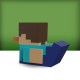 Figurine PVC Steve de Minecraft 5 cm