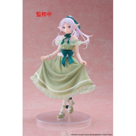 Figura de PVC de Frieren con vestido verde de fiesta de 18 cm