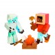 Figuras Minecraft Creator Series Susto del Yeti de Mattel en detalle
