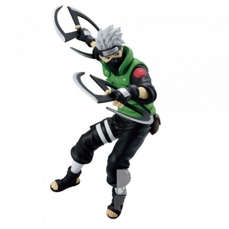 Figura de Kakashi Hatake de 13 cm de Banpresto Naruto
