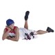 Figura de Banpresto de Kuroko's Basketball recostado con uniforme