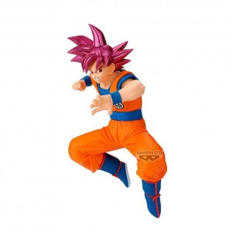 Figura de Goku Super Saiyan God de Dragon Ball Super