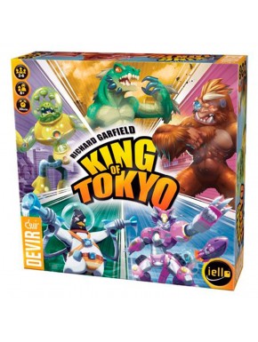 Caja del juego de mesa King of Tokyo de Devir