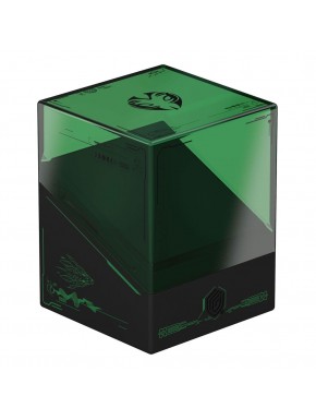 Caja Boulder 100+ para Magic: The Gathering en verde y negro