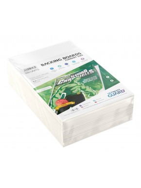 Pacote de 100 backing boards Ultimate Guard para quadrinhos