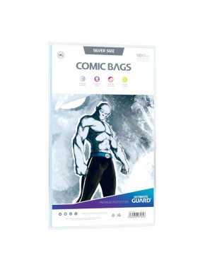 Pack de pochettes pour comics Ultimate Guard Silver