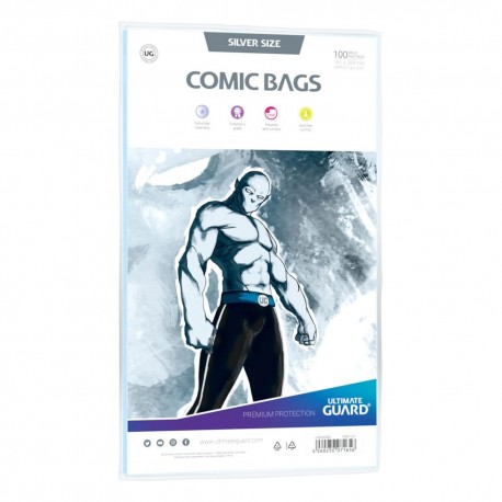 Pack de pochettes pour comics Ultimate Guard Silver